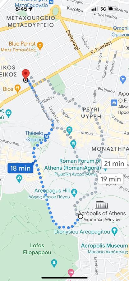 Beautiful Apartment Athens Keramikos 외부 사진